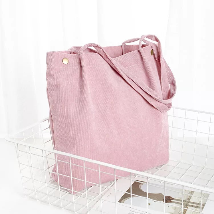 Corduroy Tote Bag - ParrisPieces