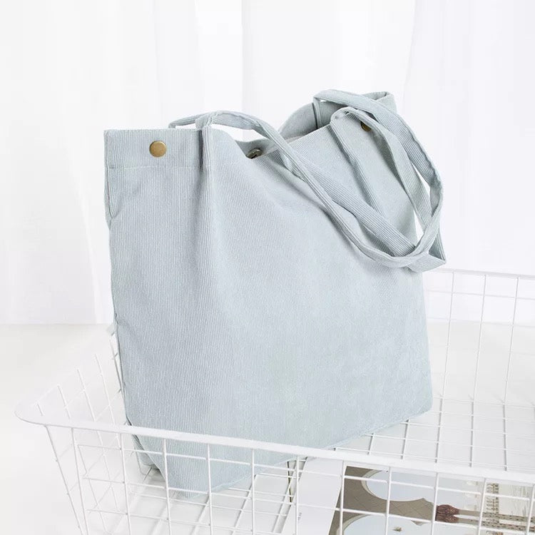 Corduroy Tote Bag - ParrisPieces