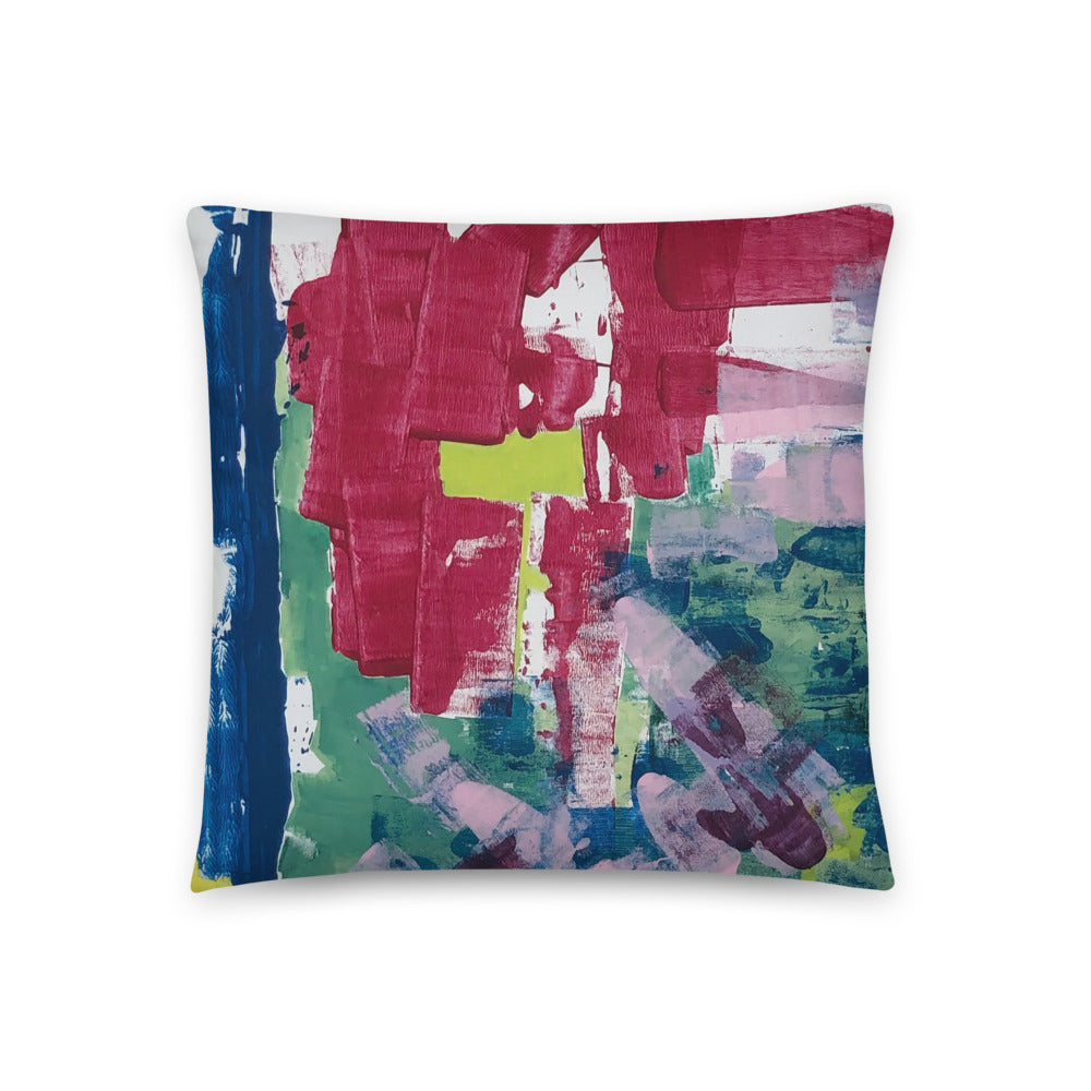 RED STRIPE Pillow - ParrisPieces