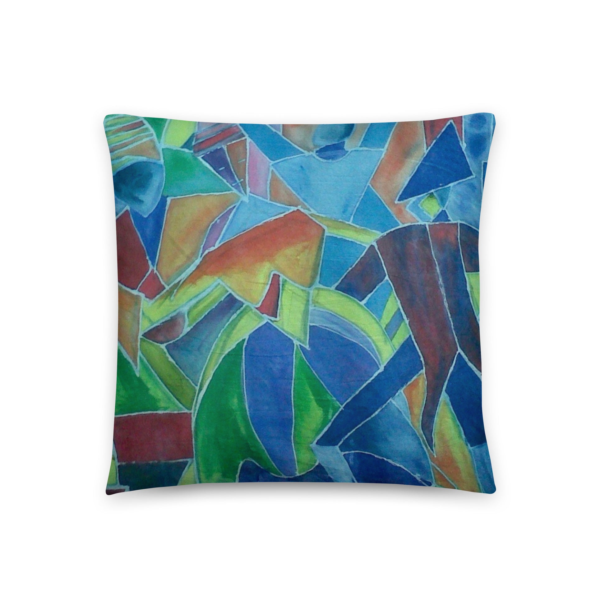 DANCING WITH COLOR Pillow - ParrisPieces