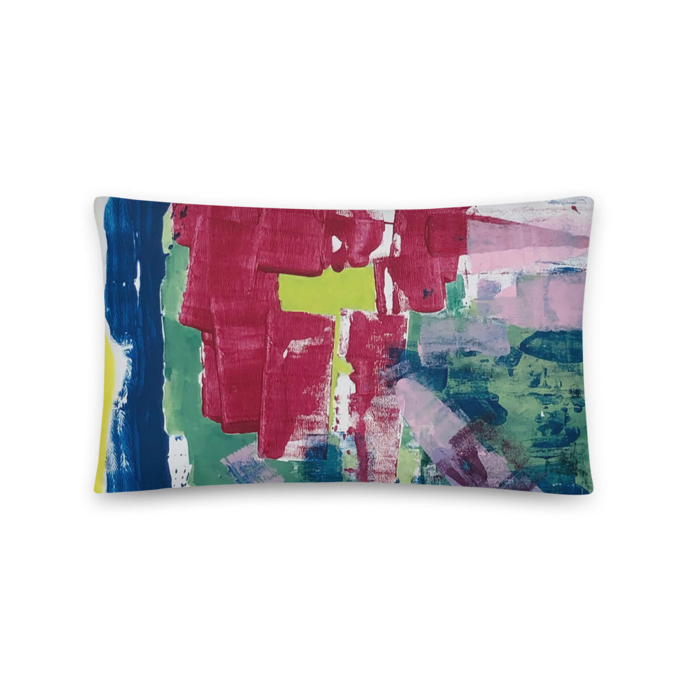 RED STRIPE Pillow - ParrisPieces