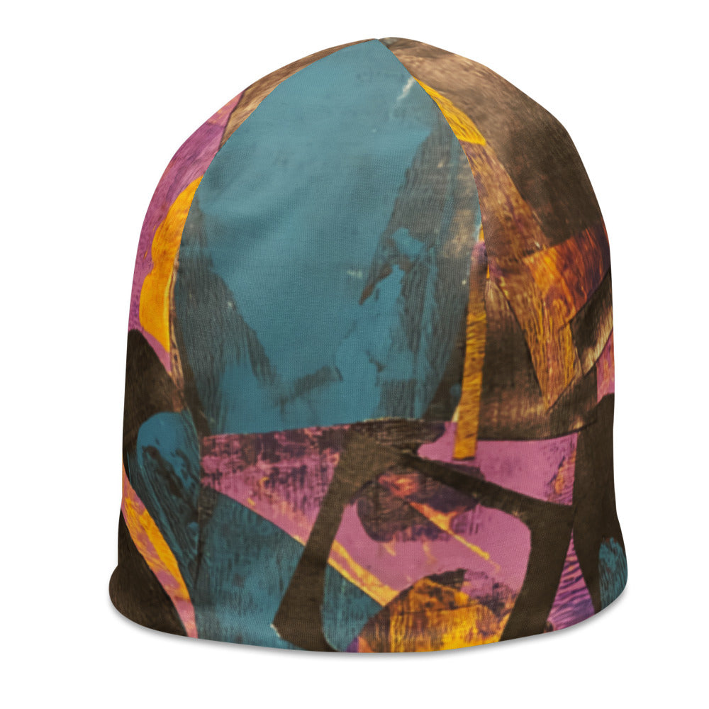 COLORWHEEL All-Over Print Beanie - ParrisPieces