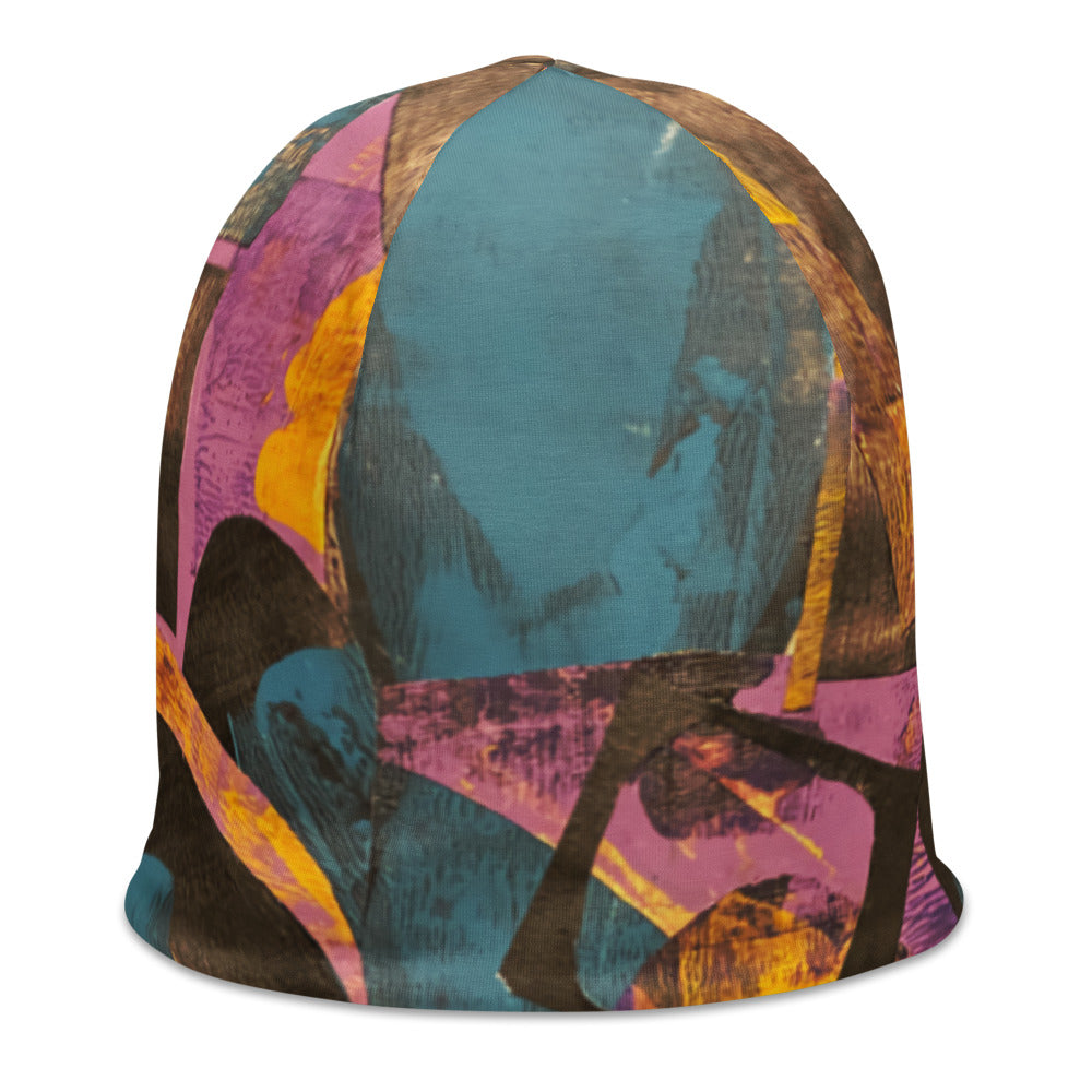 COLORWHEEL All-Over Print Beanie - ParrisPieces