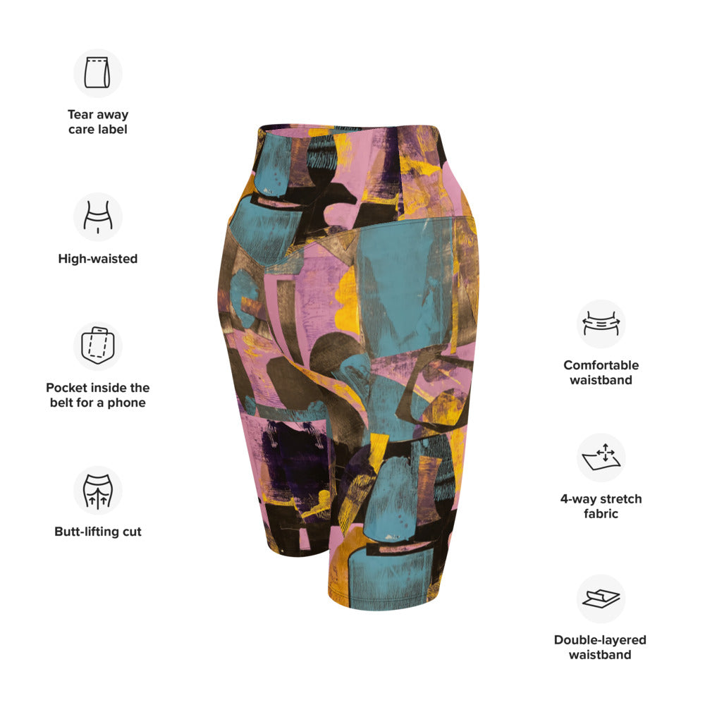 COLORWHEEL Biker Shorts - ParrisPieces