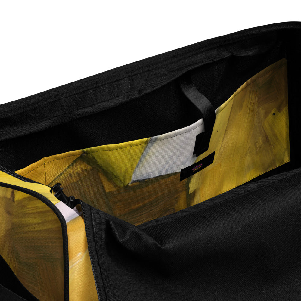 WAVE OF YELLOW Duffle Bag - ParrisPieces