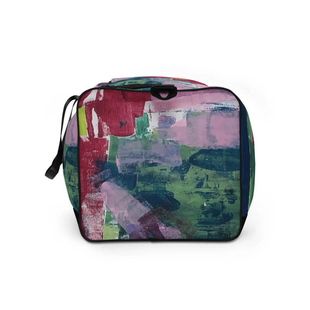 RED STRIPE Duffle Bag - ParrisPieces