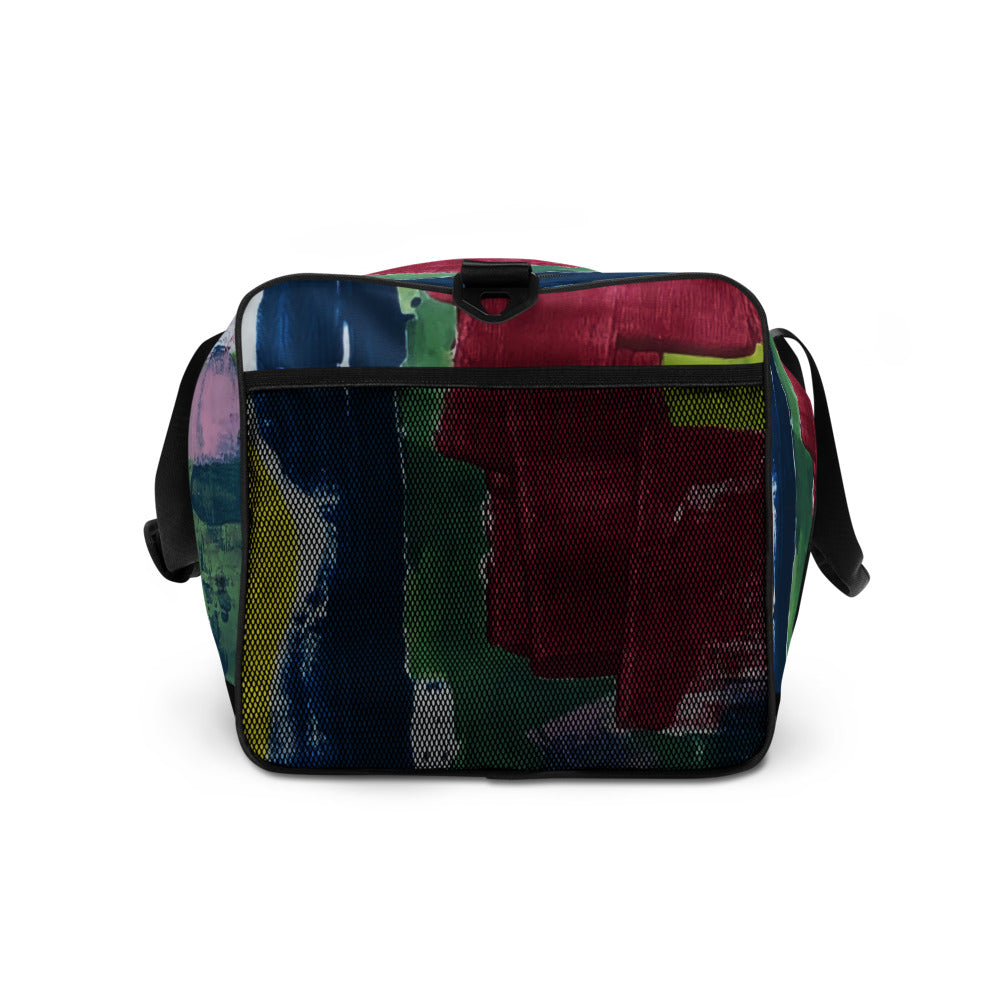 RED STRIPE Duffle Bag - ParrisPieces