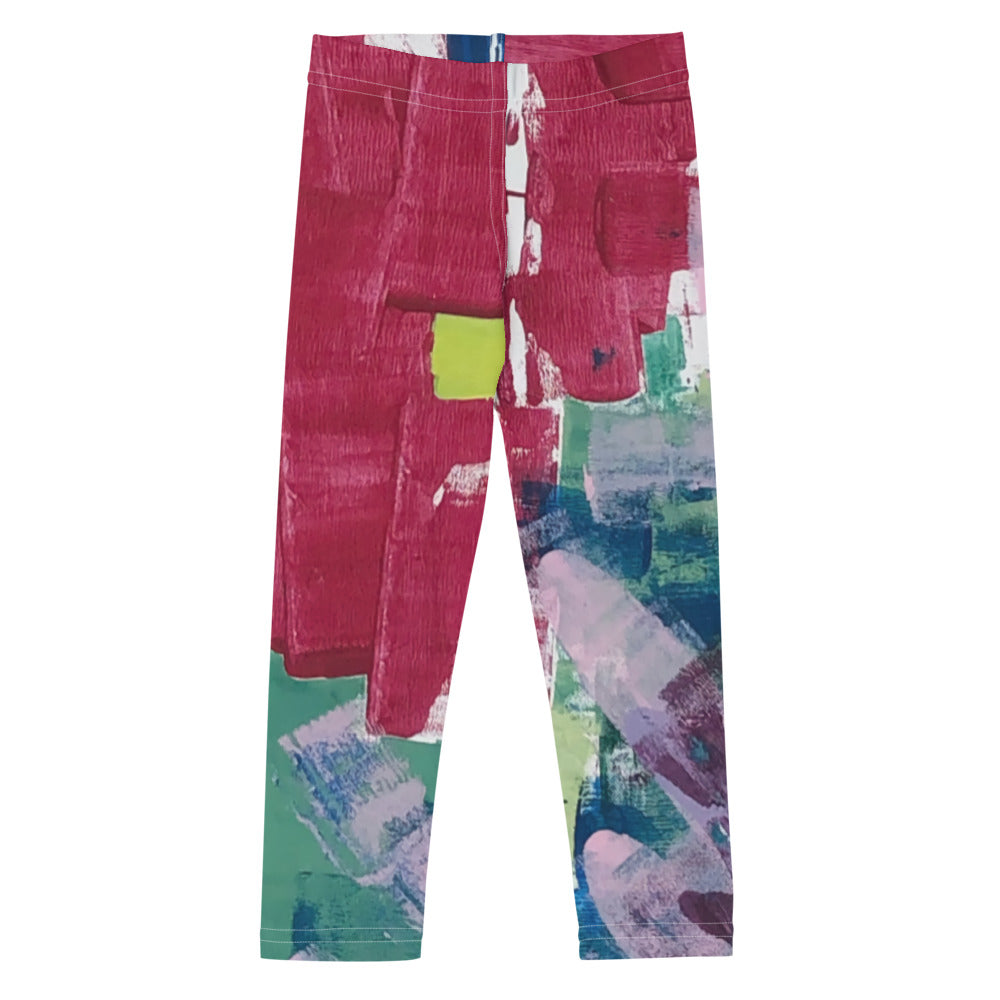 RED STRIPE Kid's Leggings - ParrisPieces