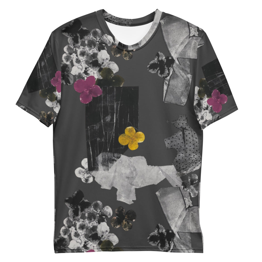 Pink Print All Over Print T-Shirt - ParrisPieces