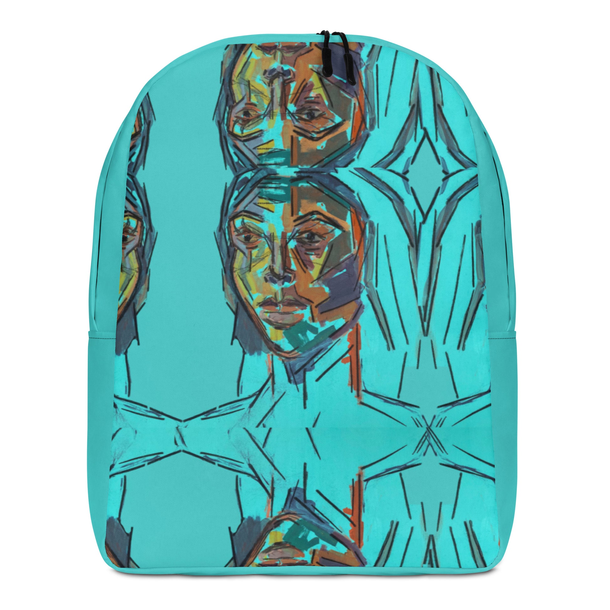 BLUE FACE Backpack - ParrisPieces
