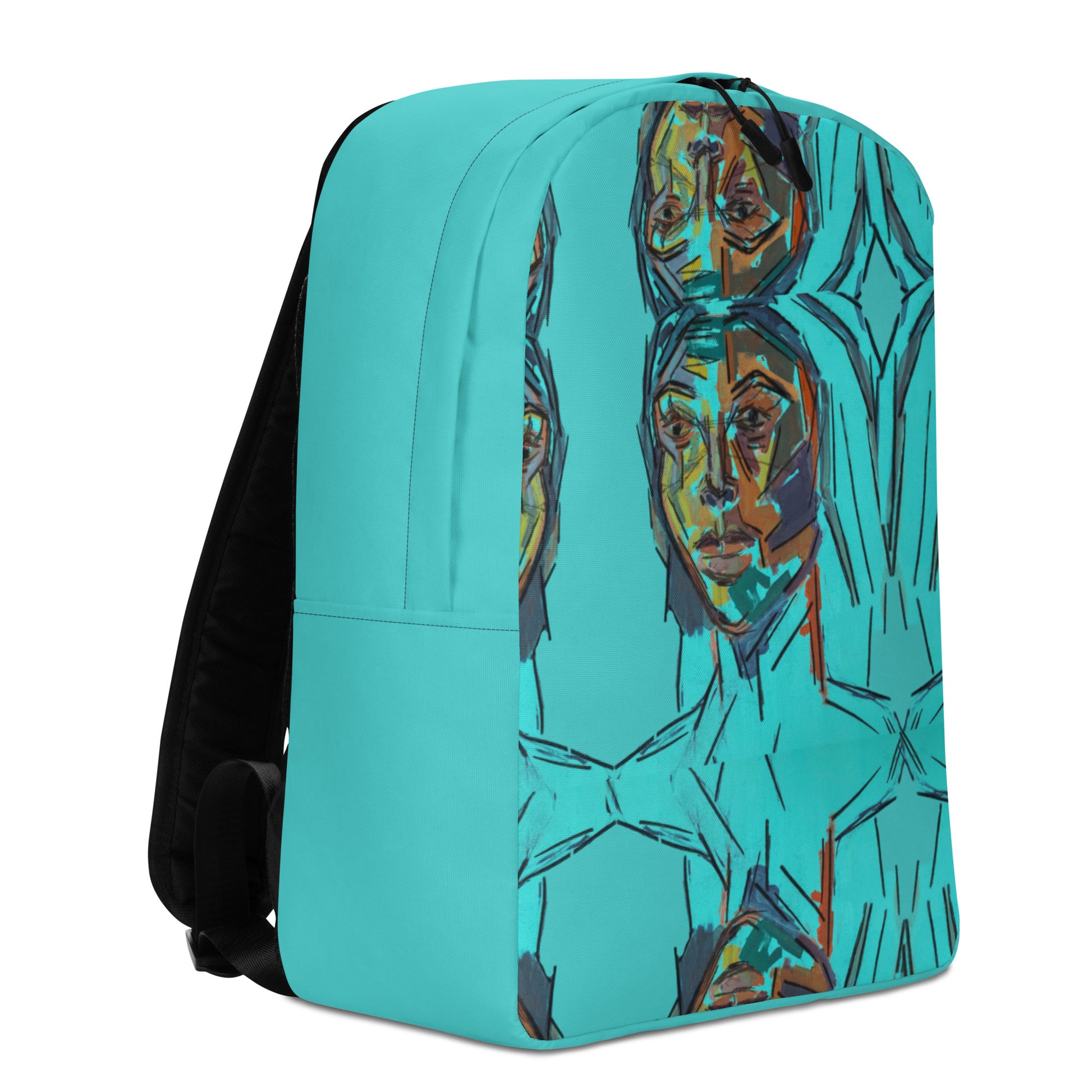 BLUE FACE Backpack - ParrisPieces