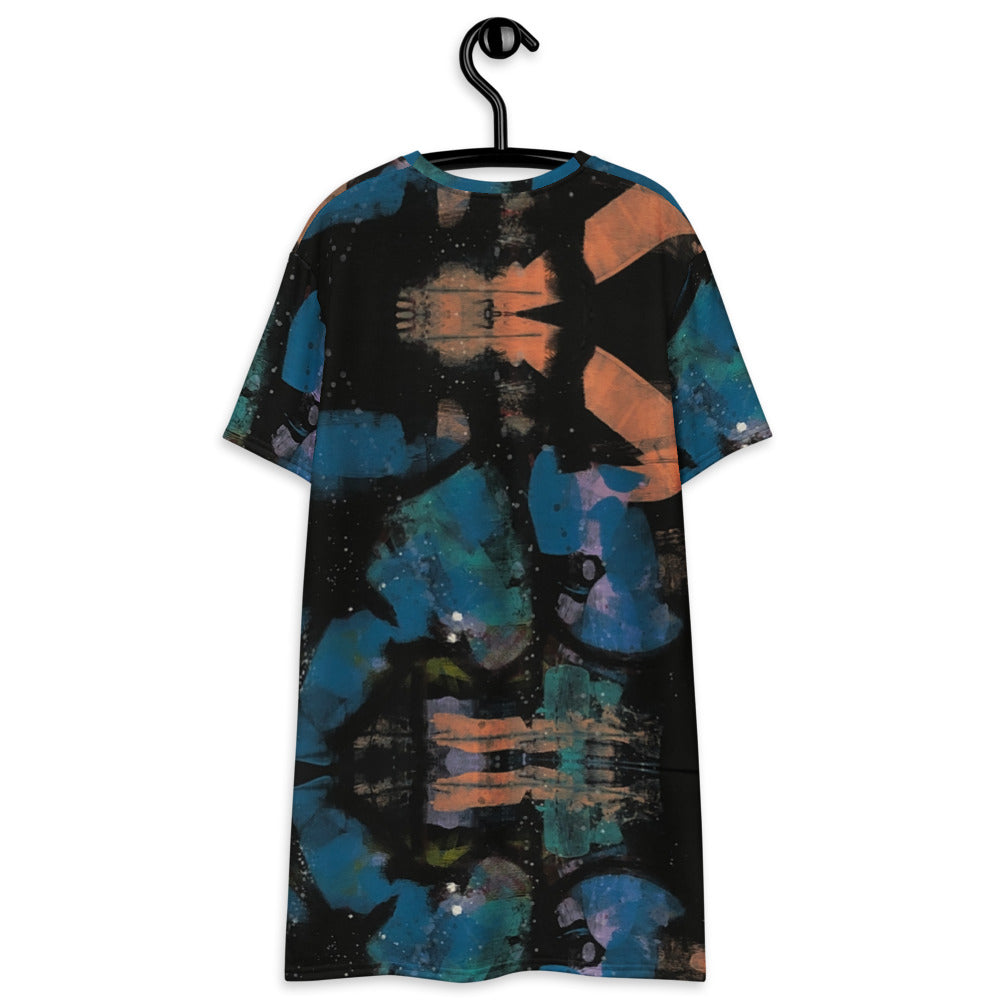 STARBURST T-Shirt Dress - ParrisPieces