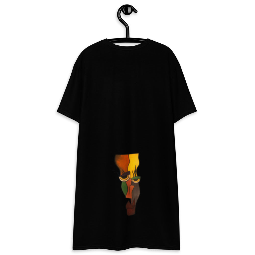 CROCKED T-Shirt Dress - ParrisPieces