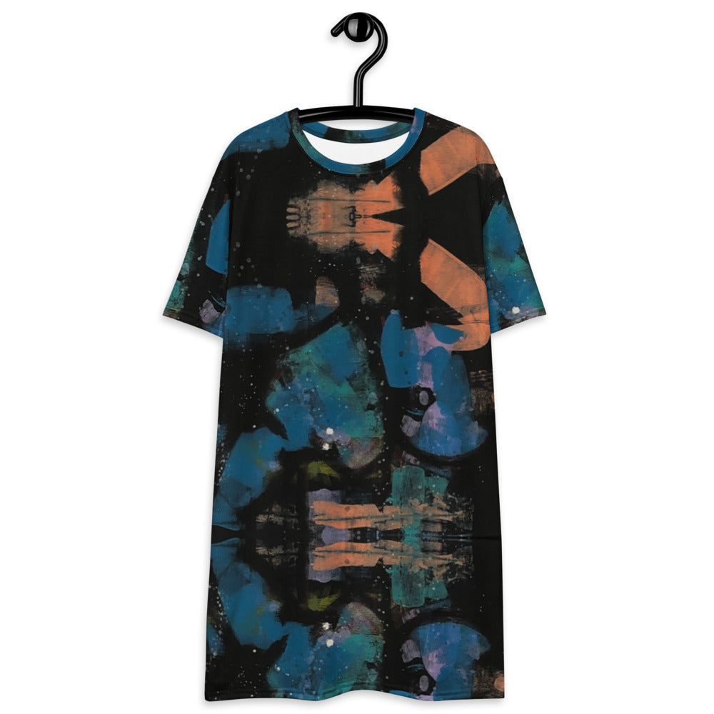 STARBURST T-Shirt Dress - ParrisPieces