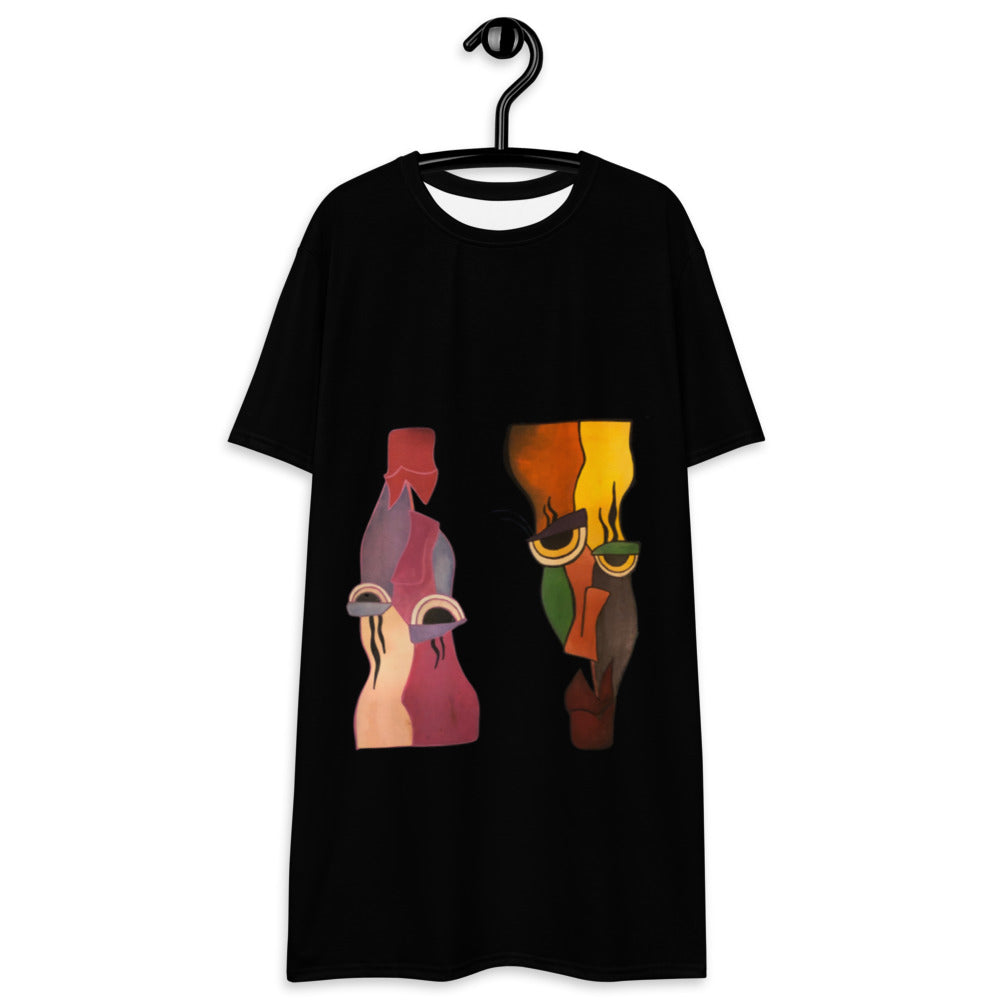 CROCKED T-Shirt Dress - ParrisPieces