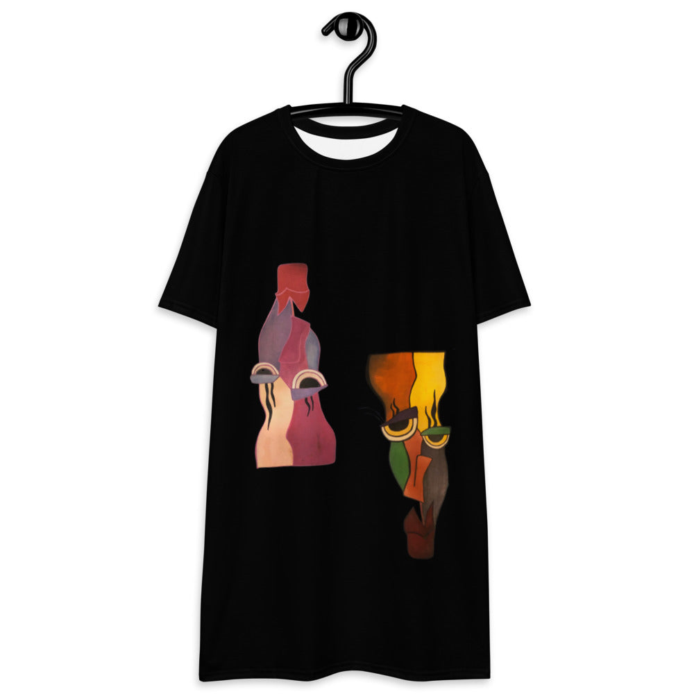 CROCKED T-Shirt Dress - ParrisPieces