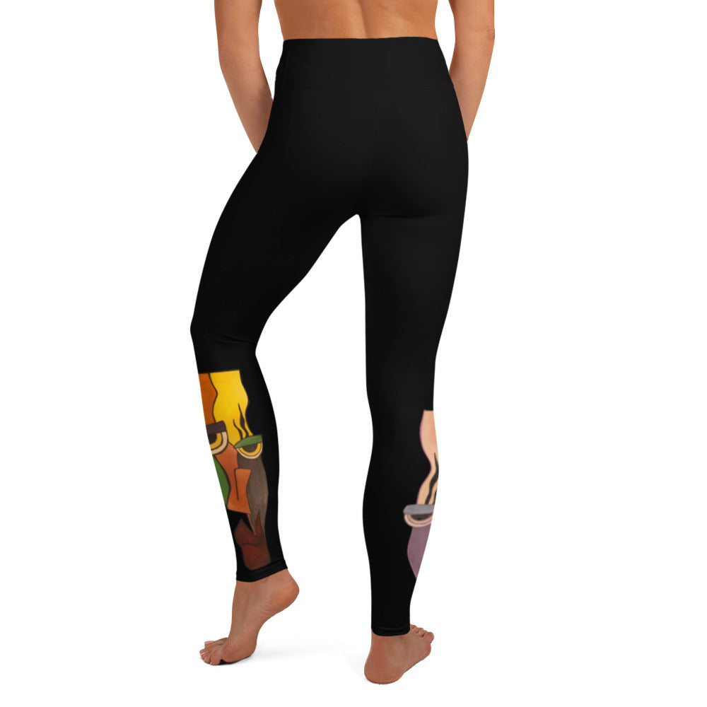 CROCKED Yoga Leggings - ParrisPieces