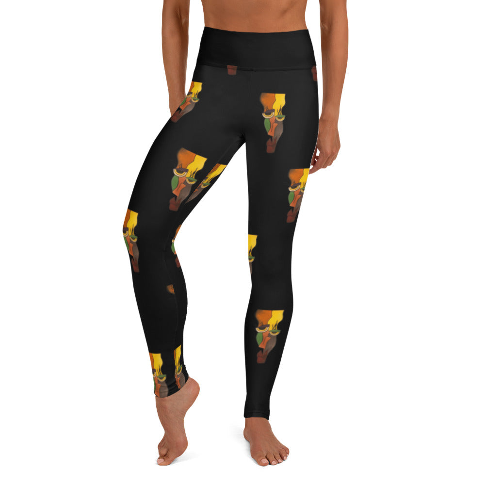 CROCKED Yoga Leggings - ParrisPieces