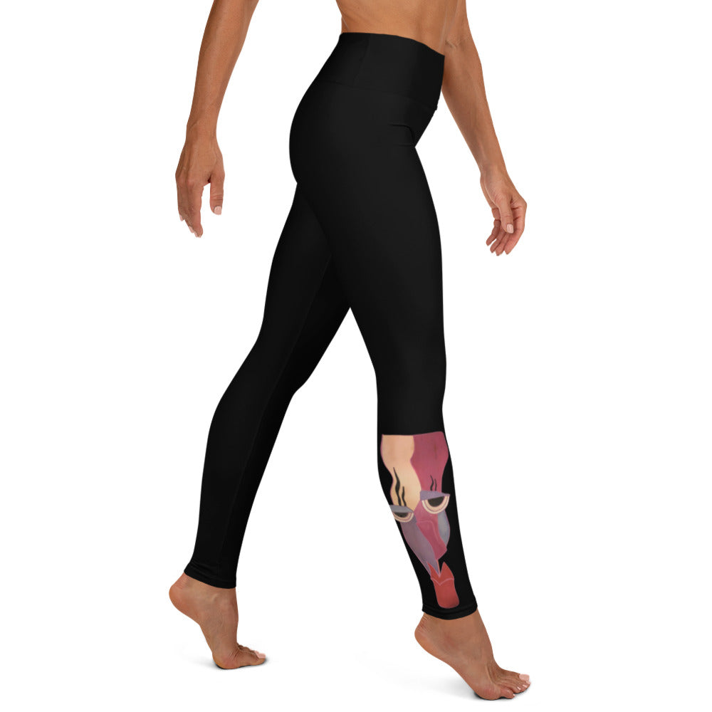 CROCKED Yoga Leggings - ParrisPieces