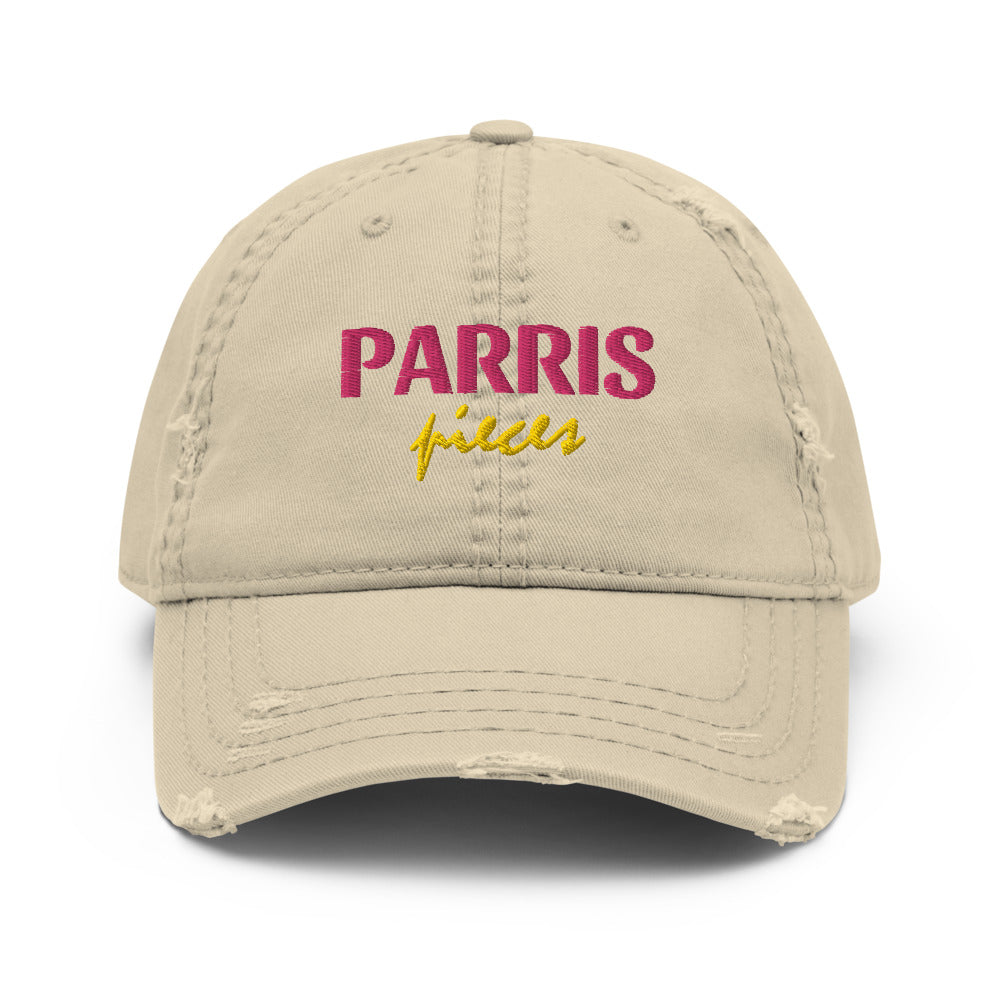 PARRISPIECES Distressed Dad Hat - ParrisPieces