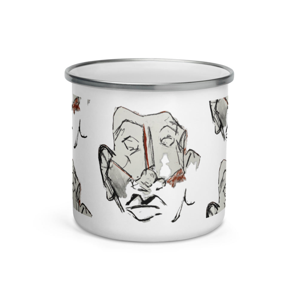 Two Faced Enamel Mug - ParrisPieces