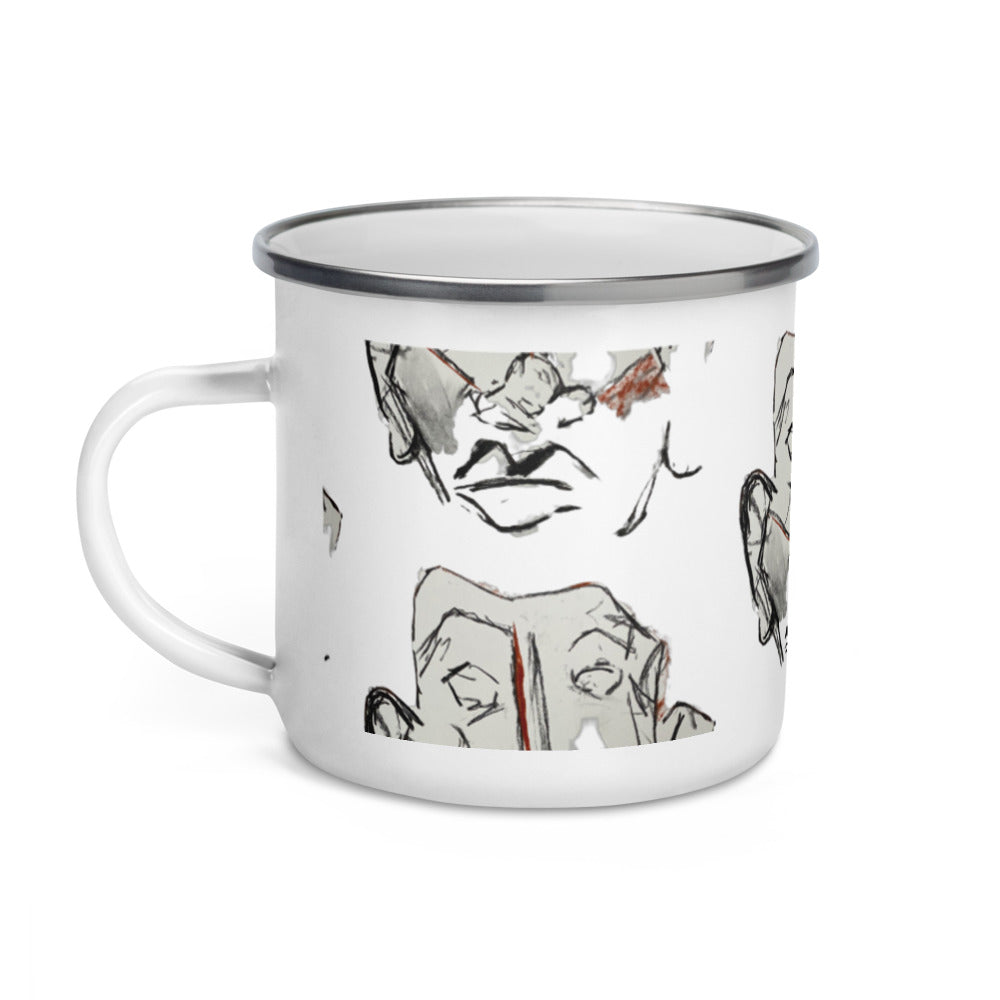 Two Faced Enamel Mug - ParrisPieces