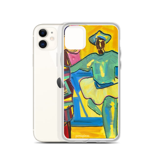 DANCING MOKOJUMBIE (Green) iPhone Case - ParrisPieces