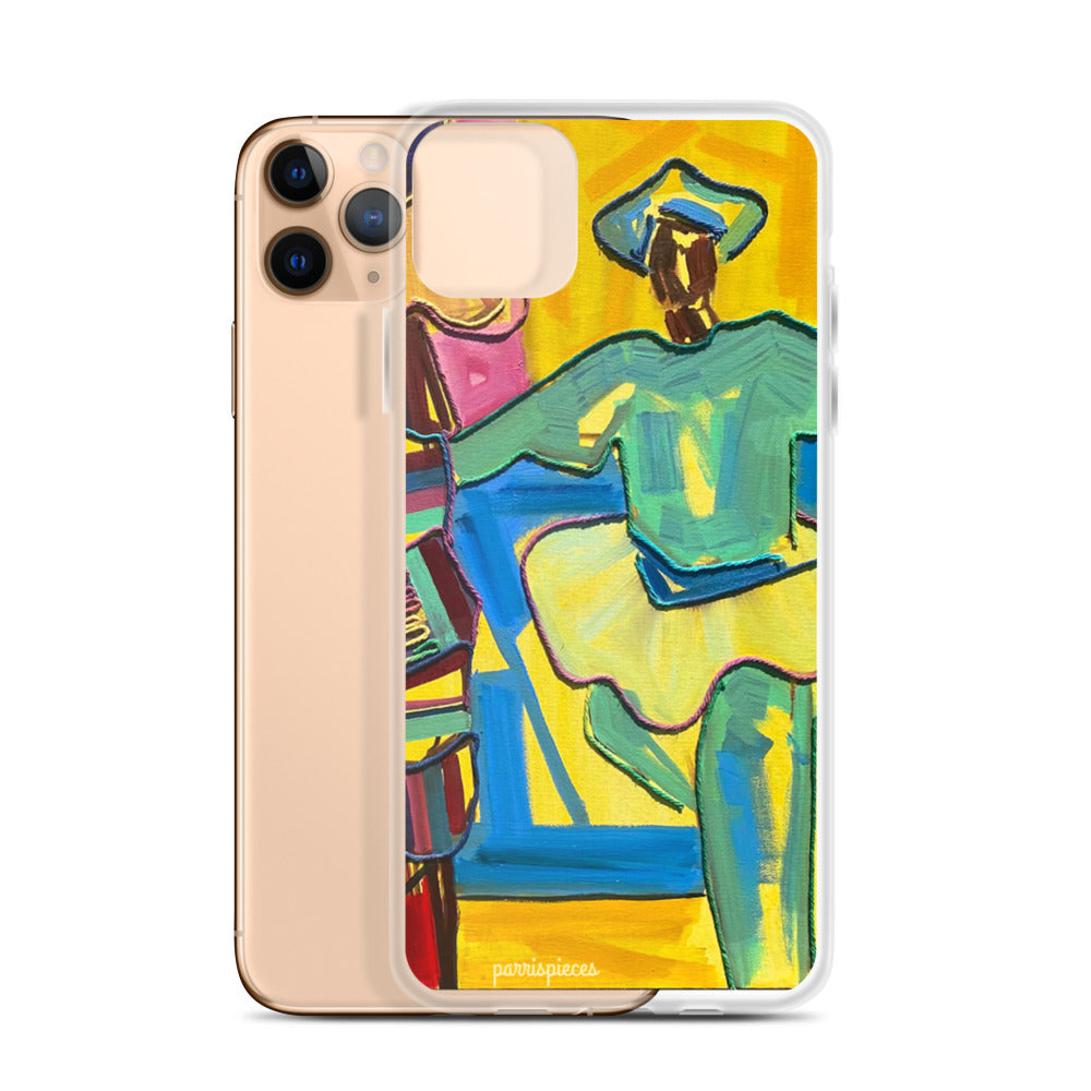 DANCING MOKOJUMBIE (Green) iPhone Case - ParrisPieces