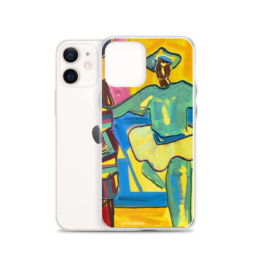 DANCING MOKOJUMBIE (Green) iPhone Case - ParrisPieces