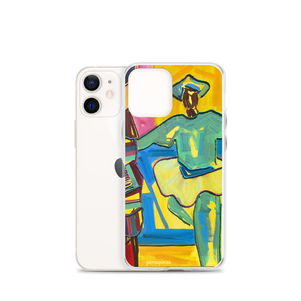 DANCING MOKOJUMBIE (Green) iPhone Case - ParrisPieces