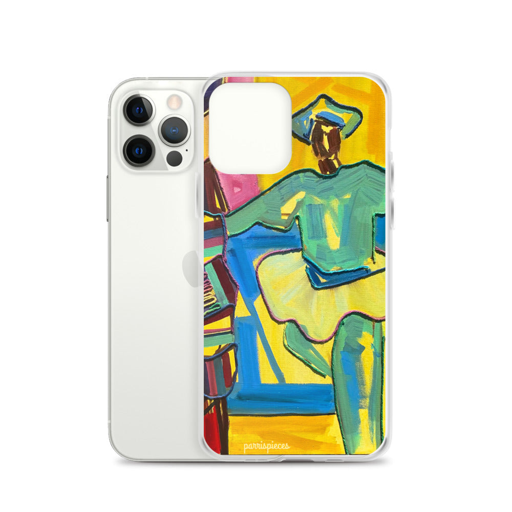 DANCING MOKOJUMBIE (Green) iPhone Case - ParrisPieces