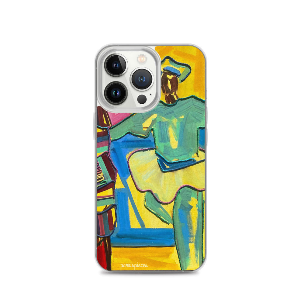 DANCING MOKOJUMBIE (Green) iPhone Case - ParrisPieces