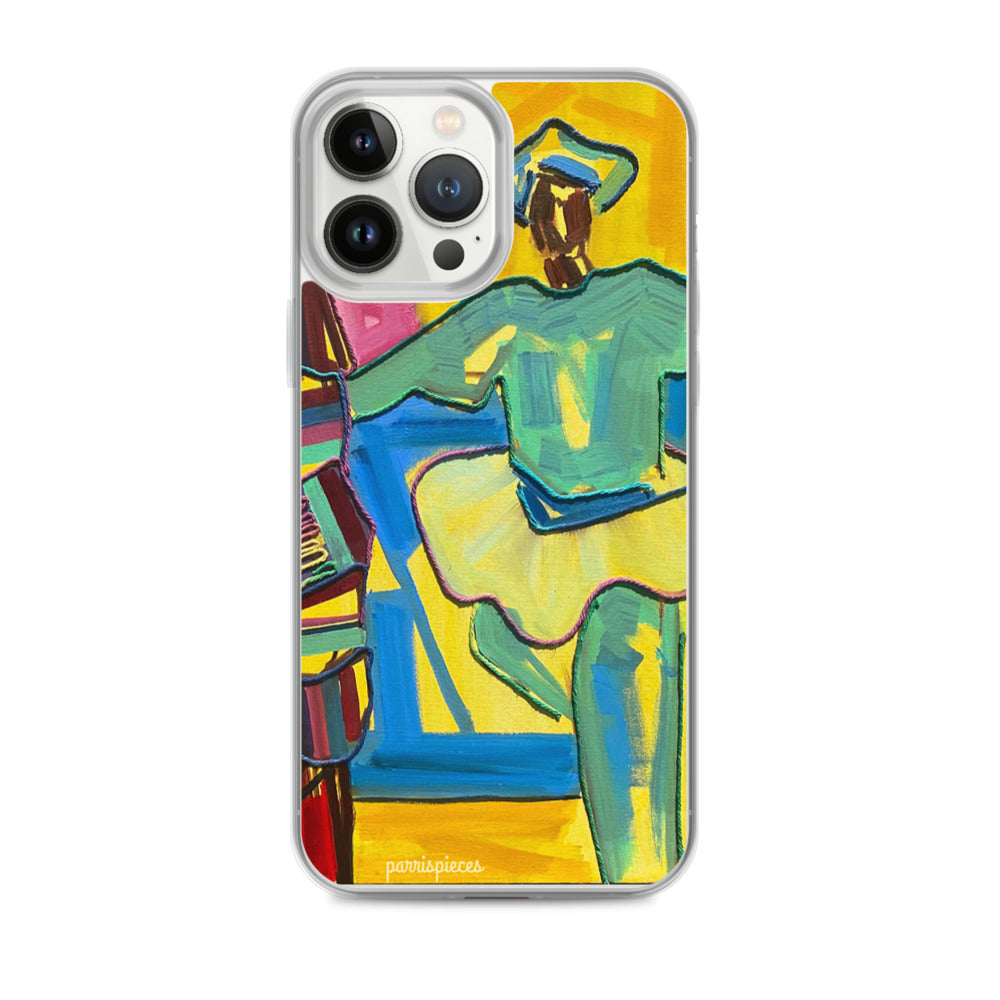 DANCING MOKOJUMBIE (Green) iPhone Case - ParrisPieces