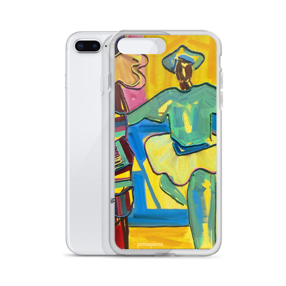 DANCING MOKOJUMBIE (Green) iPhone Case - ParrisPieces