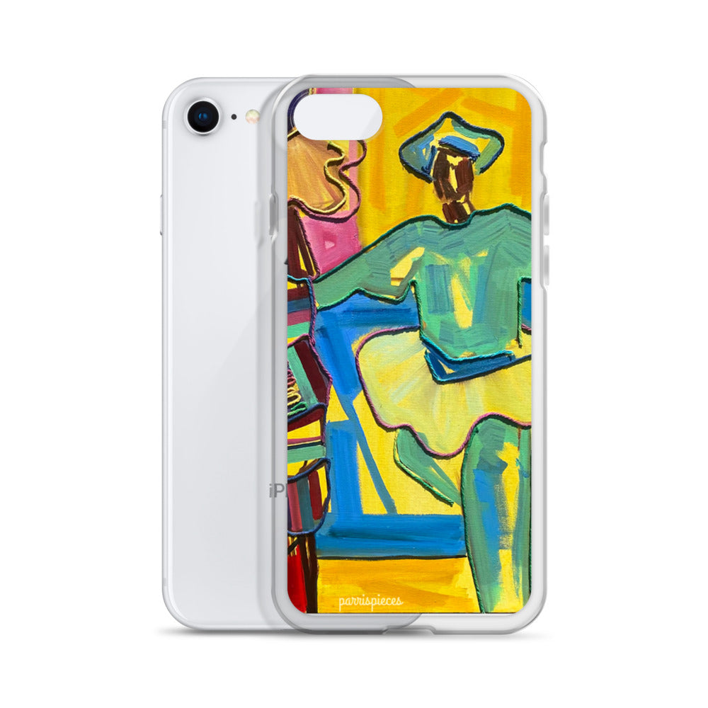 DANCING MOKOJUMBIE (Green) iPhone Case - ParrisPieces