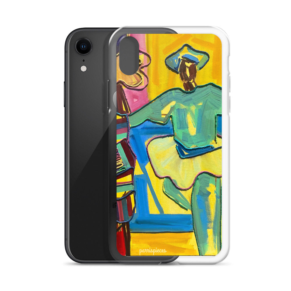 DANCING MOKOJUMBIE (Green) iPhone Case - ParrisPieces