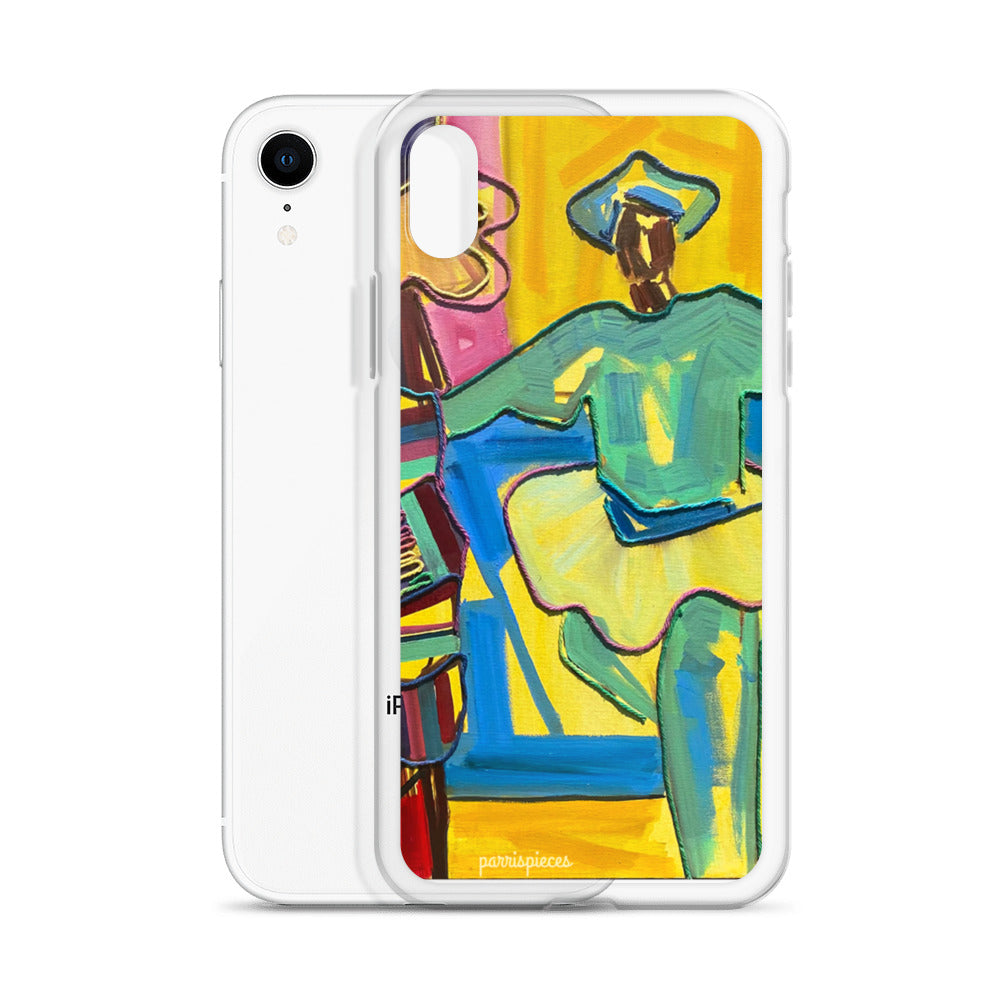 DANCING MOKOJUMBIE (Green) iPhone Case - ParrisPieces