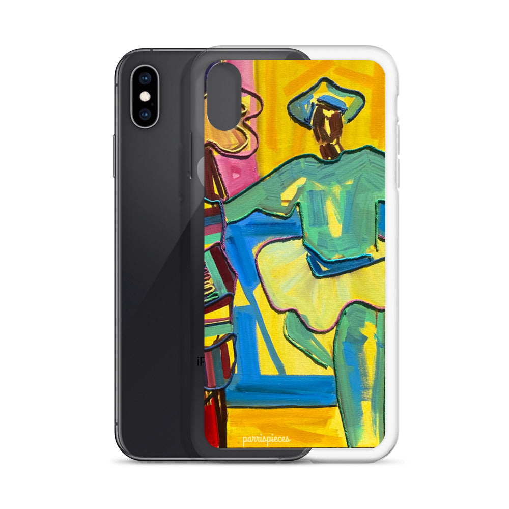 DANCING MOKOJUMBIE (Green) iPhone Case - ParrisPieces