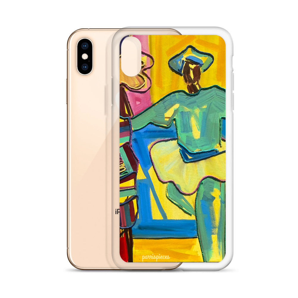 DANCING MOKOJUMBIE (Green) iPhone Case - ParrisPieces