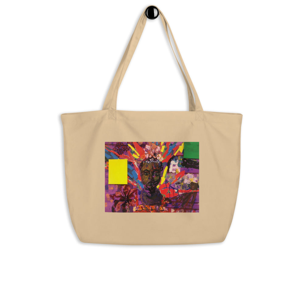 TIME CAPSULE Large Organic Tote Bag - ParrisPieces