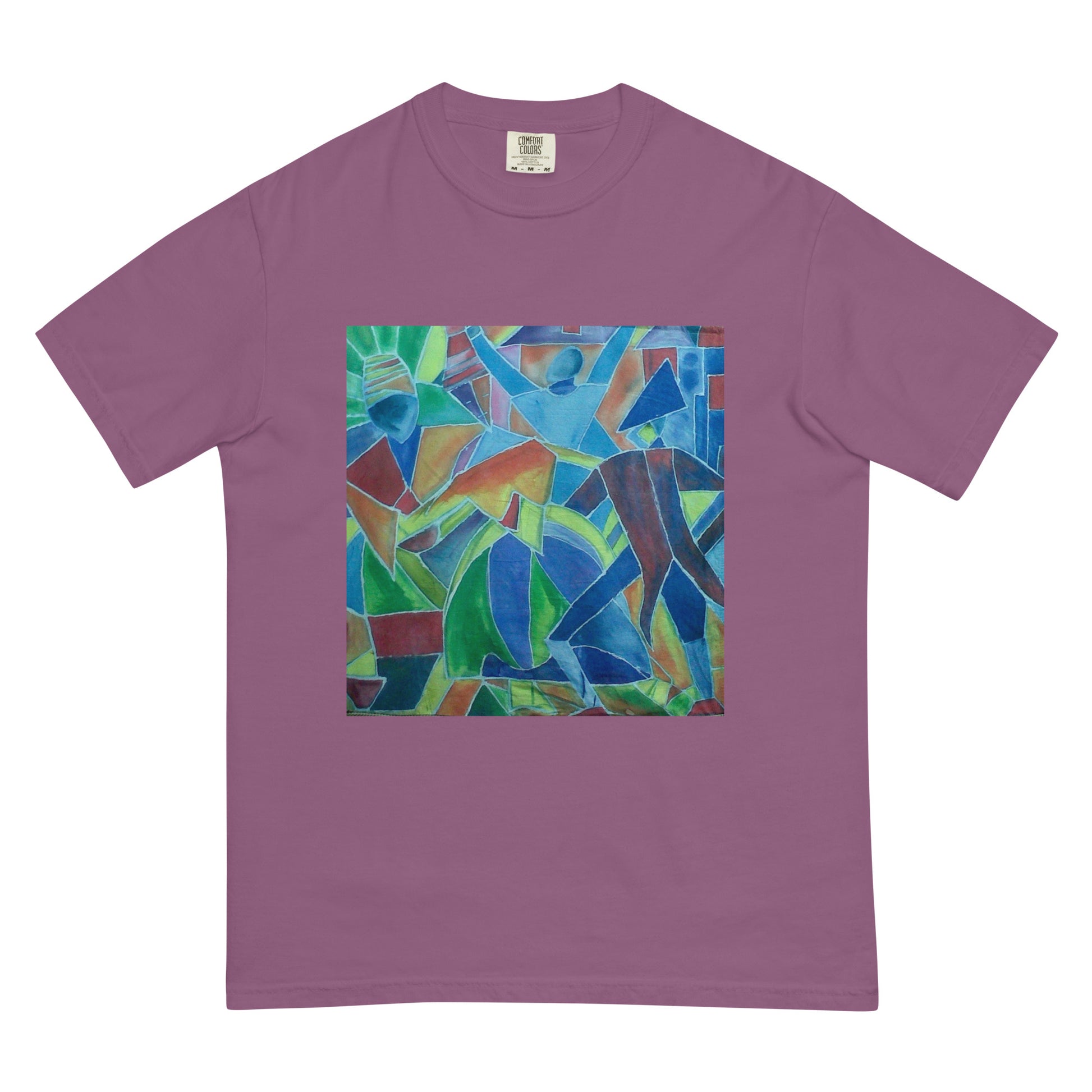 DANCING WITH COLORS Heavyweight T-Shirt - ParrisPieces