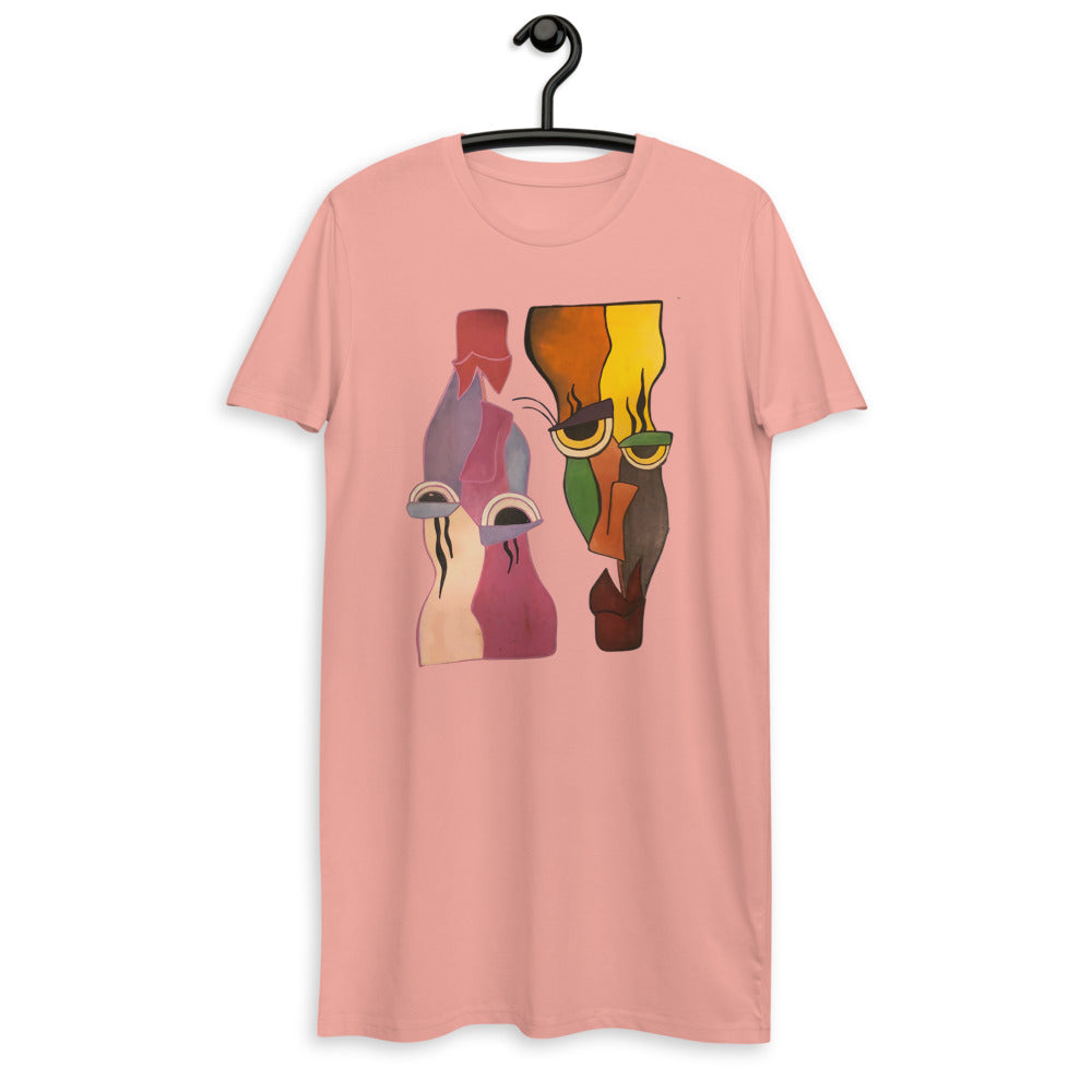 CROCKED Organic Cotton T-Shirt Dress - ParrisPieces