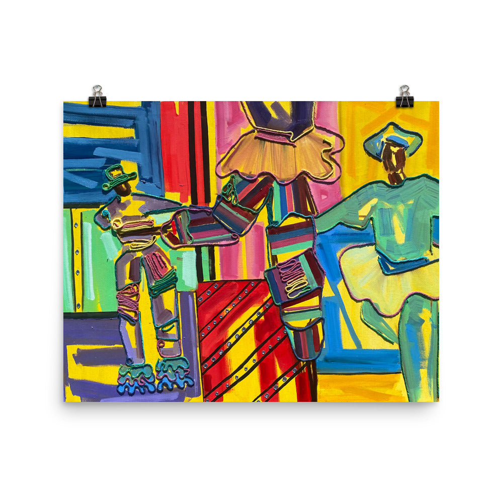 DANCE WITH ME Poster - ParrisPieces