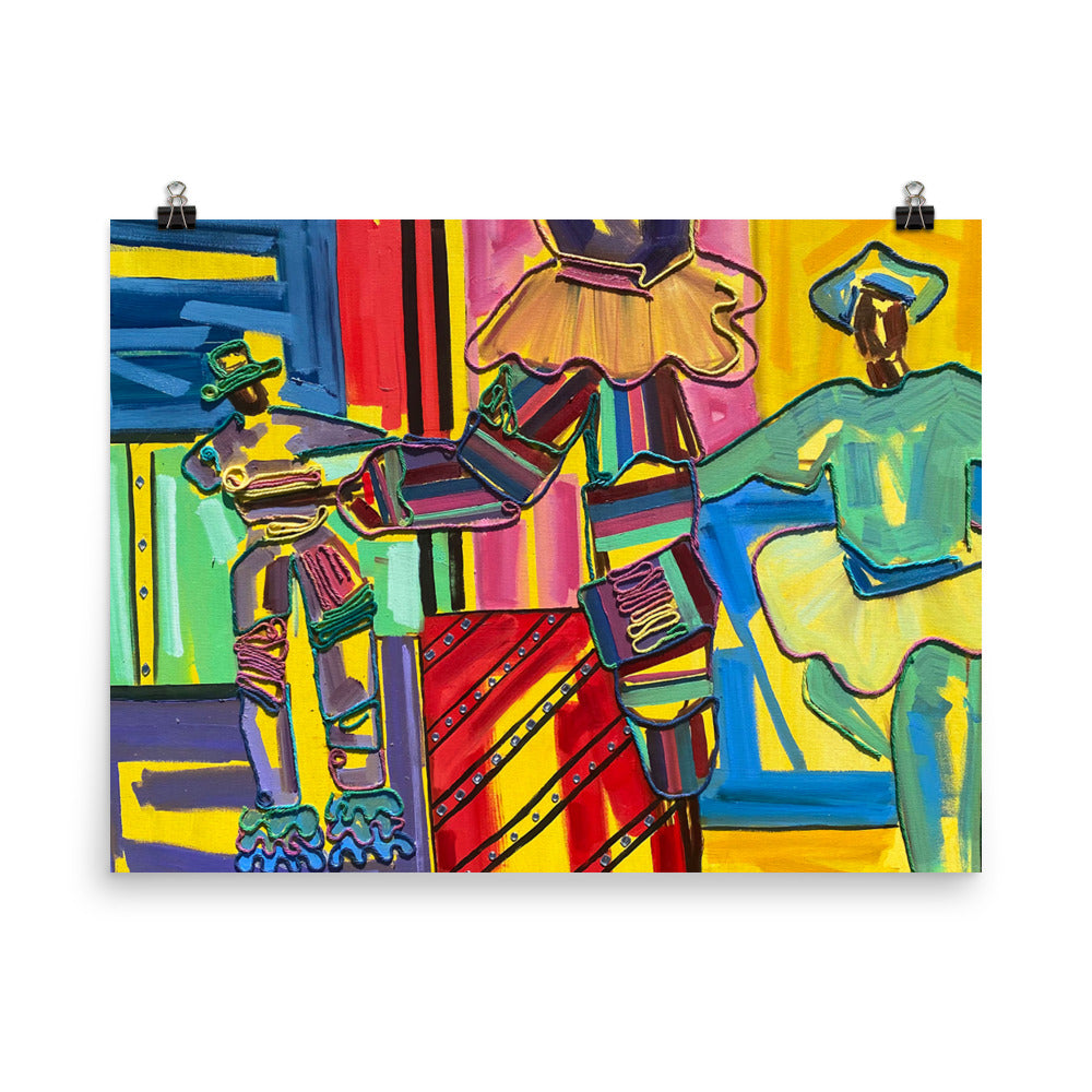 DANCE WITH ME Poster - ParrisPieces