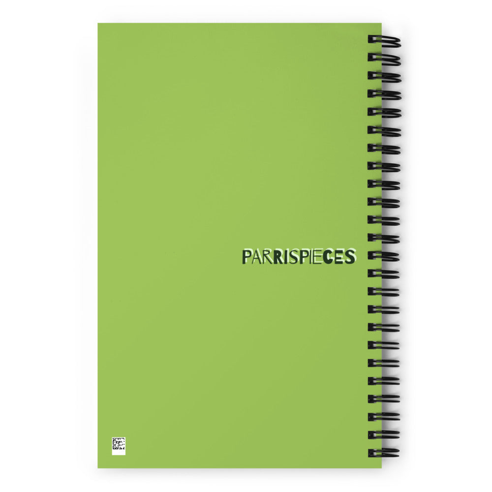 S P A C E D O U T Spiral Notebook - ParrisPieces