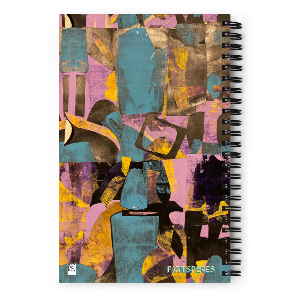 COLORWHEEL Spiral Notebook - ParrisPieces