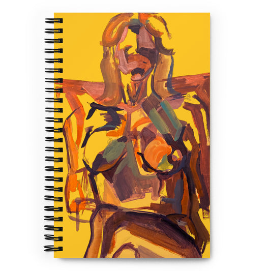 Sitting Pretty Spiral Notebook - ParrisPieces