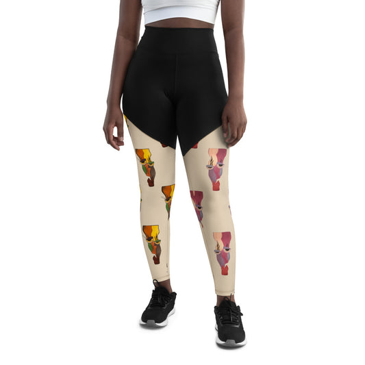 CROCKED Sports Leggings - ParrisPieces