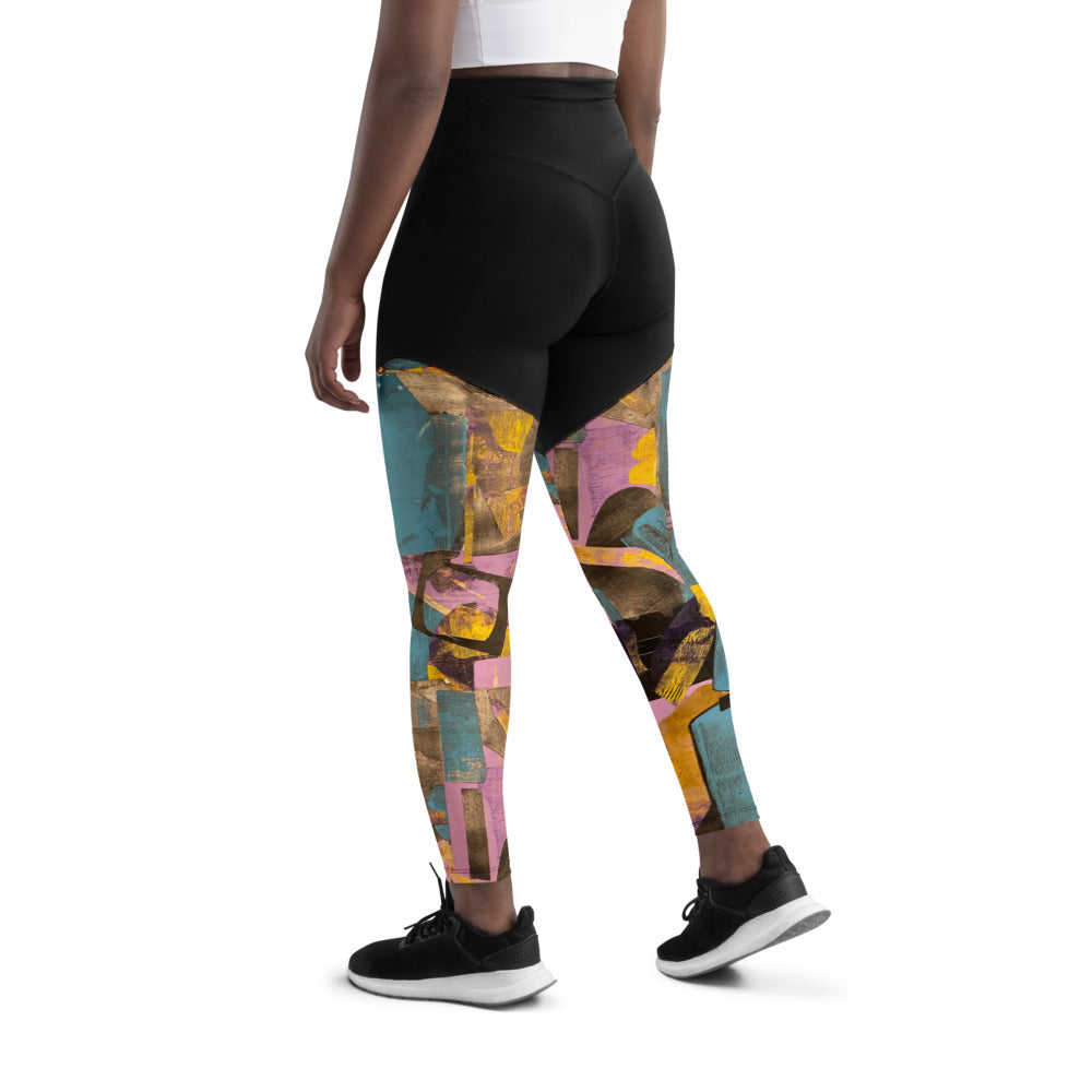 COLORWHEEL Sports Leggings - ParrisPieces