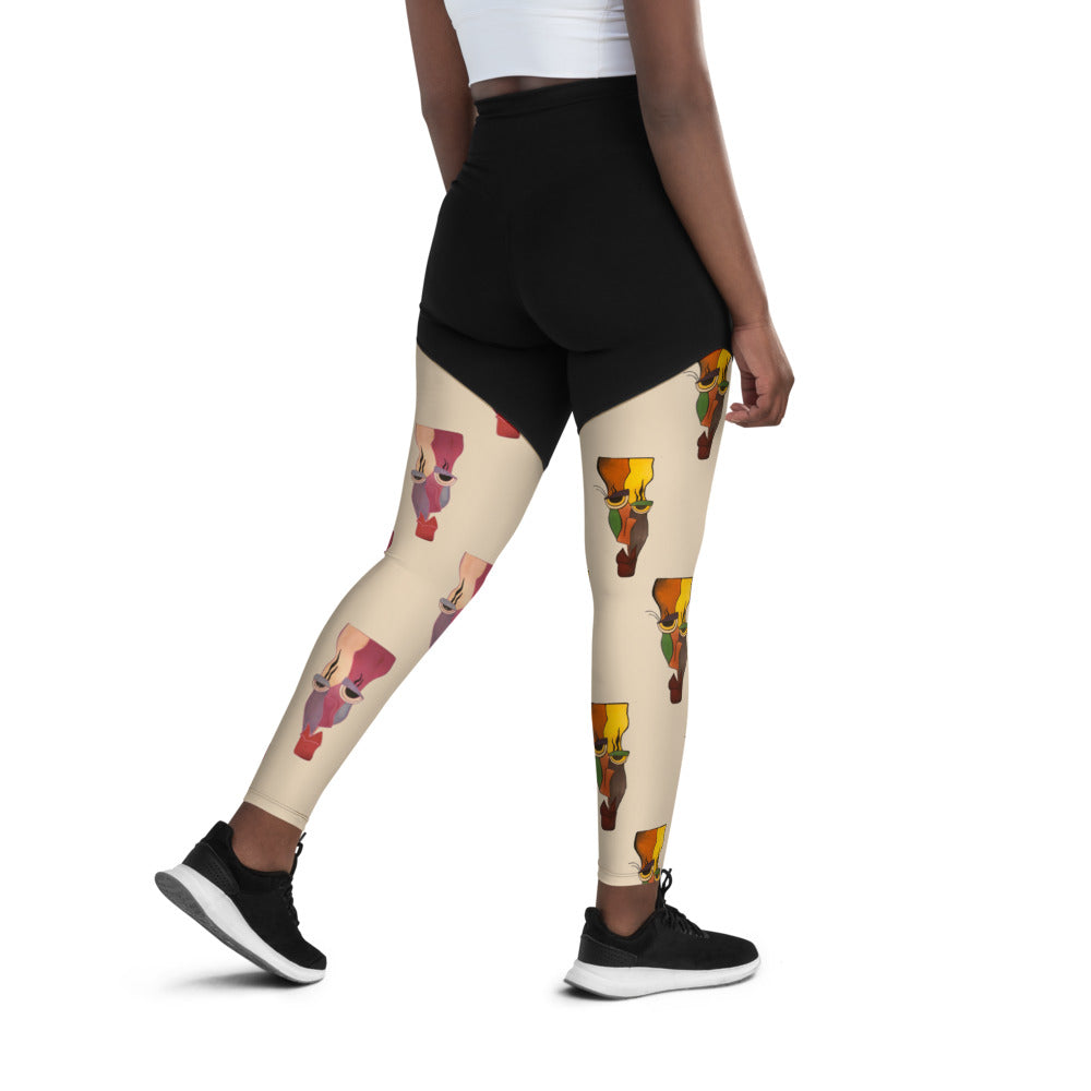 CROCKED Sports Leggings - ParrisPieces